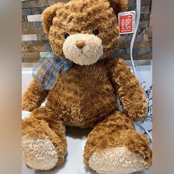 Gund teddy bear 16 inches tall beautiful condition - Picture 1 of 2